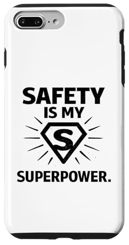 Safety Is My Superpower | �E����S�`�����s�I���M�t�g �X�}�z�P�[�X iPhone 7 Plus/8 Plus �p