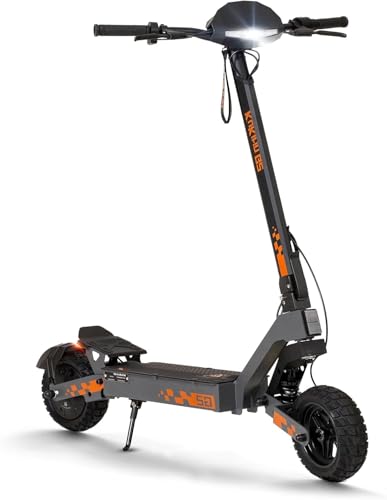 Trottinette Électrique Adulte Ultra Legere, Trottinette Electrique Adulte Pliable Batterie 48V 15.6Ah, 10'' Pneu Anti-crevaison, Régulateur de Vitesse, Freins Doubles,Kukirin G2