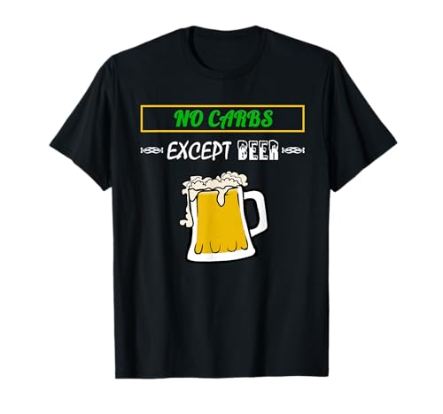 Funny No Carb T-shirt T-Shirt