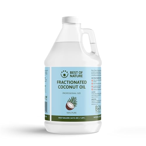 Best of Nature 100% Pure Fractionated Coconut Oil - Natural