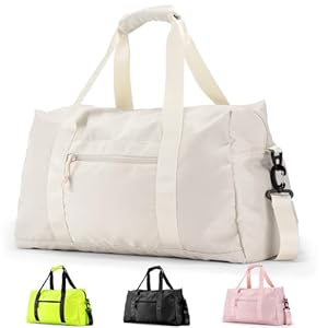Travel Duffle Bag,Sport Gym Bag for Men And Women with Wet Pocket,Weekender Bag Carry On Tote Bags for Airplane
