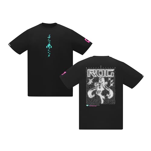 ASUS ~N R{ TVc ROG T-SHIRT II HATSUNE MIKU EDITION MTCY {K㗝Xi