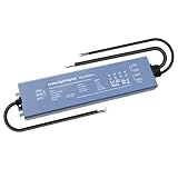 DC24V 200W UL-Listed 0/1-10V and TRIAC Waterproof IP67 Dimmable Power Supply for IP68 Dimming LED Strip Lights, Outdoor Pool 24V LED Underwater, Wash Wall, Use in Water or Soil