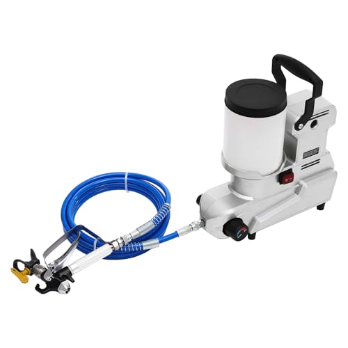 1600W Airless Paint Sprayer with Adjustable Flow