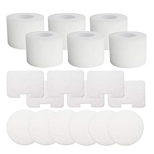 Aoydr 6 Pack Vacuum Filters Replacement for Shark Navigator Deluxe Upright Models NV42, NV44, NV46, UV402, Replaces Part XFF36