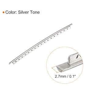 sourcing map Électrique Basse Fret Fil Guitare Fretboard 21 Fret 2.7mm Argenté pour Bass Touche Remplacement, Paquet de… - Les Beatles, Paul McCartney, John Lennon, RIngo Starr, George Harrison sourcing map Électrique Basse Fret Fil Guitare Fretboard 21 Fret 2.7mm Argenté pour Bass Touche Remplacement, Paquet de… – Image 2