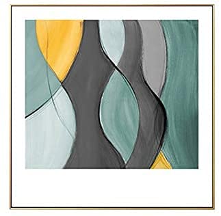 Mural créatif de chambre abstrait aux finitions soignées