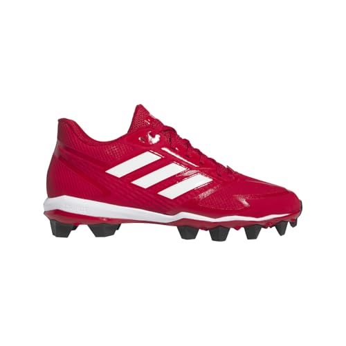 adidas Mens Icon 8 Md Baseball Baseball Sneakers Shoes - Red