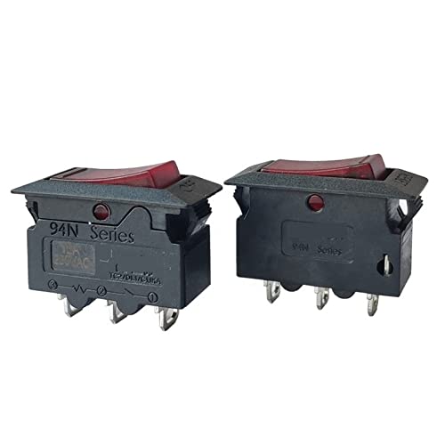 Interrupteur à bascule 15A protection surcharge disjoncteur 94N - 3