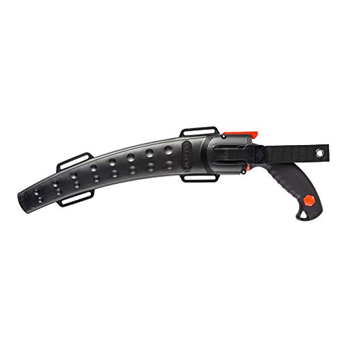 Oregon 13" Curved Premium Japanese High-Carbon Steel Hand Saw, Rust Proof Forestry/Pruning/Cutting Tool, Curved Blade with Scabbard Safety Sheath (600136) thumbnail 3