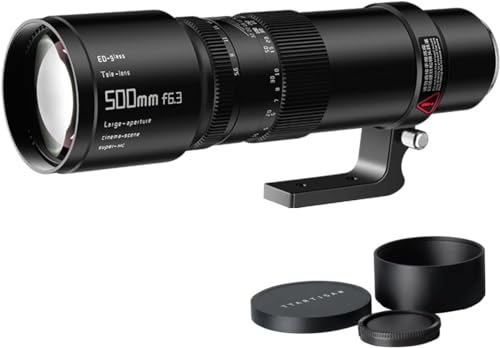 TTArtisan 500mm F6.3 �t���t���[�� �}�j���A�� �t�H�[�J�X �����Y �쐶�����ώ@/�X�|�[�c/����ϑ�/���i/���z�B�e�ȂǓK�p (Fuji GFX�}�E���g)