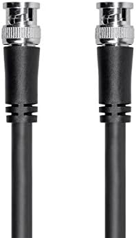Monoprice HD-SDI RG6 BNC Cable - 3 Feet - Black | for Use in HD-Serial Digital Video Transfer, Mobile Apps, HDTV Upgrades, Broadband Facilities - Viper Series