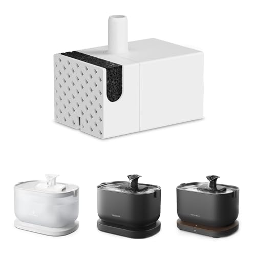 PETLIBRO Offical Cat Water Fountain Pump, Easy Replacement for Cat Fountain PLWF115/PLWF105/PLWF005, Wireless Cat Fountain Pump for Pet Water Fountain, Super Quiet Pump for Dog Dispenser by PETLIBRO - Used condition - US$12.19
