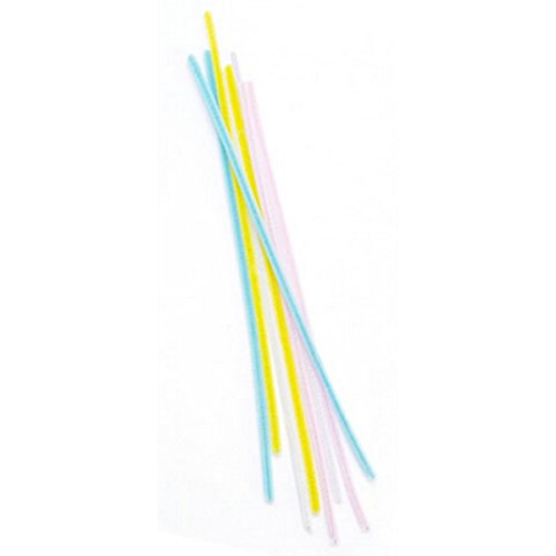 Darice Chenille Stems Spring Pastels 6Mm X 12In - 100 Pieces - 2503-45 #TOP22