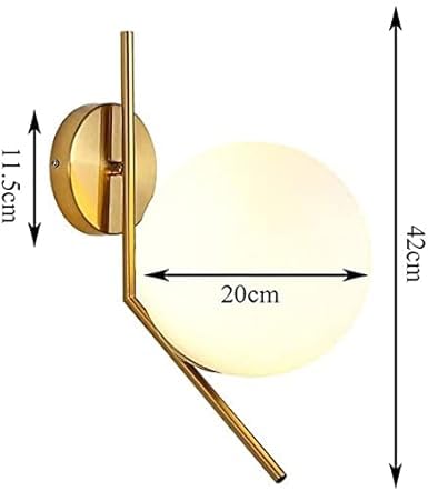 Image of Frosted Elegant Wall Light | Decorative Wall Lamp Fixture | Living Room Bedroom Dining Area Cafe Bar Restaurant Use | Modern Home Decor Wall Mounted Light | Without Bulb Fixture