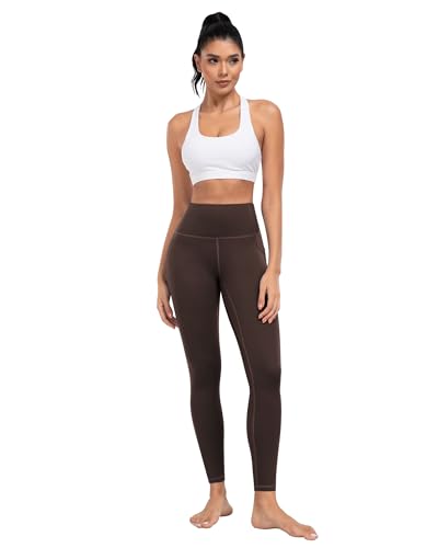 Image of ATHVOTAR Leggings with Pockets for Women, 7 Packs High Waisted Workout Tummy Control Yoga Pants