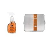Grills BAC679 All Natural Cleaner Grill Accessories 946 ml & Pro 575/ Pro 22 Drip Tray Liner 5-Pack,Silver
