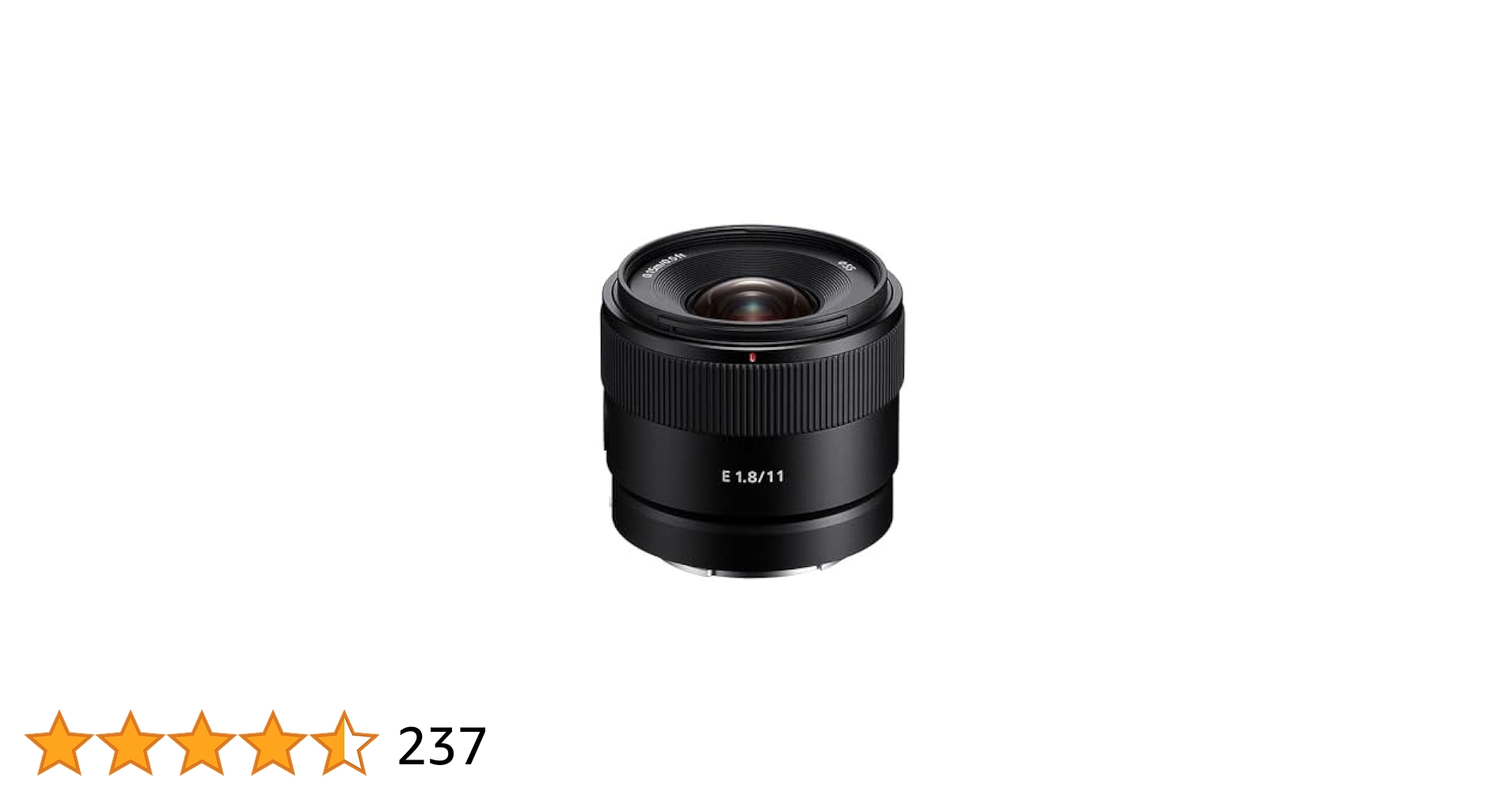Amazon | Sony E 11mm F1.8 | APS-C 広角プライムレンズ