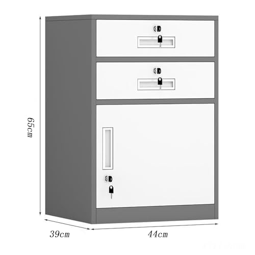 Armadietto portadocumenti verticale con serratura per casa e ufficio, elegante soluzione di archiviazione da 65 cm e 85 cm, per documenti e forniture di stampa, design sicuro e salvaspazio