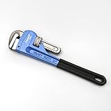 Auflosung Rohrzange, Wasserpumpenzange Pumpenzange, Einhand-Rohrzange, Heavy Duty Rohrschlüssel, Wasserrohrschlüssel hohe Härte, Gerade Rohrzange für Schwere Beanspruchung | Blau