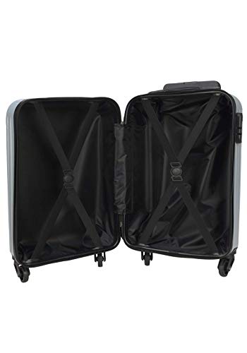 Mala Média Panamá rigida, rodas duplas 360º