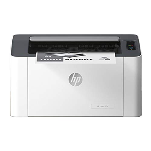 Image of HP Laser 103a Single-Function Monochrome Laser Printer with USB connectivity, Compact Design, Affordable Printing
