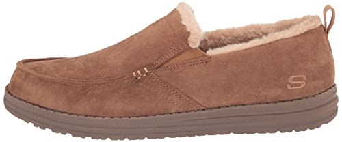 Skechers Usa Men's Men's Melson Slipper, Tan, 8 #TOP7