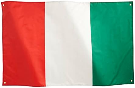 Runesol Poland National Flag 3x5, 91x152cm, Polska Flaga 4 Grommets, Brass Eyelet in Every Corner, Poland Banner, Premium Flags, Waterproof, Inside, Outside