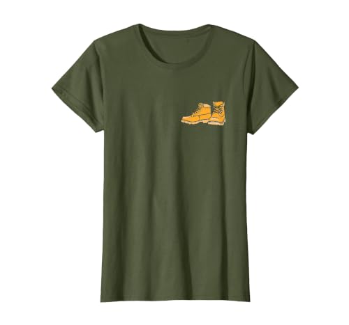 Timbalands, Dusty Merch T-Shirt, Women, Olive Green, X-Small
