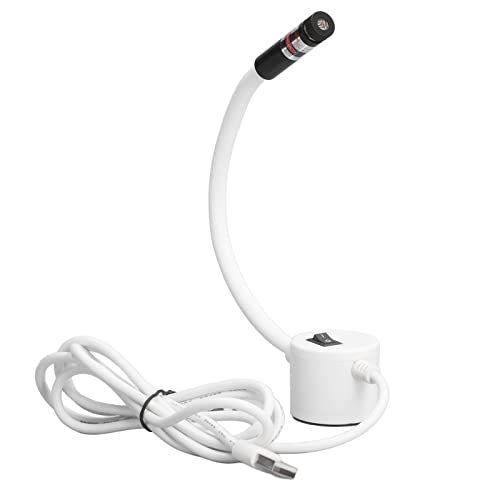 LUCKDANO Sewing Machine Quilting Light USB Magnetic Work with 360° Adjustable Gooseneck Green for Lathe Woodworking Auto Repair