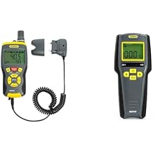 General Tools RHMG650 9-in-1 Thermo-Hygrometer with Pin/Pinless Moisture Meter & Digital Moisture Meter MMD7NP - Humidity Sensor- Pinless and Non-Invasive