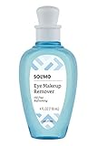 Amazon Brand - Solimo Oil-Free Eye Makeup Remover, 4 Fluid Ounce
