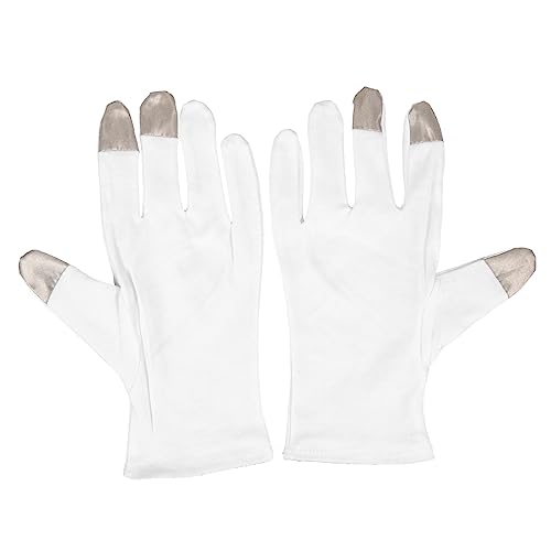 Gogogmee Gloves Gardening Touch Screen Thin Cotton Work Gloves for Women Small Non-slip Grip