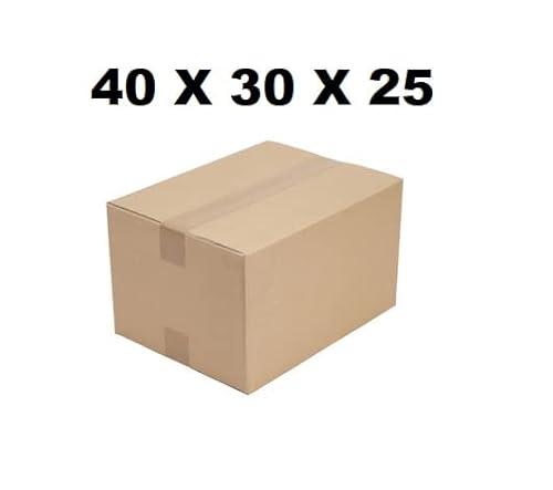 Caixa de Papelão 40 X 30 X 25 Mudança Correios Sedex Pac E-commerce Organização Transportadoras (75