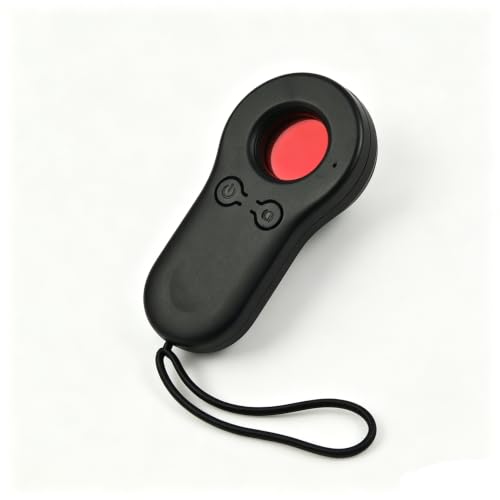 QLUNMOU Hidden Camera Detectors, 4 Sensitivity Levels, Privacy Protector for Hotel, Office, Car, Travel