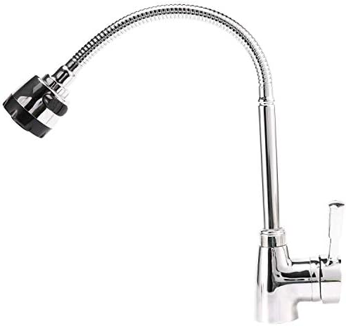 Erhai Kitchen Rotatable Spout Single Handle Sink Basin Faucet Adjustable Pull Down Spray Mixer Tap Deck Mounted