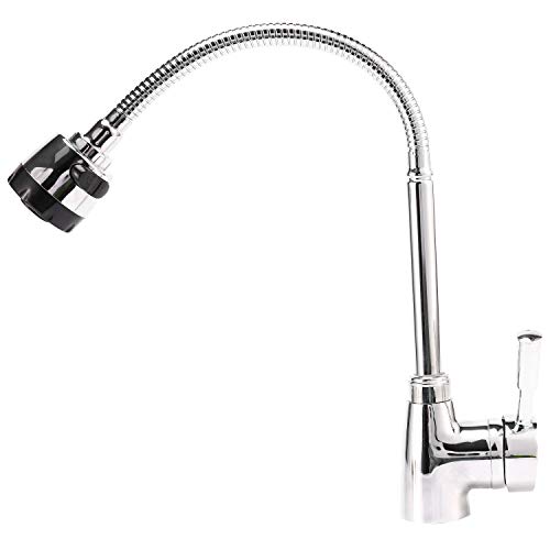 Erhai Kitchen Rotatable Spout Single Handle Sink Basin Faucet Adjustable Pull Down Spray Mixer Tap Deck Mounted #TOP3