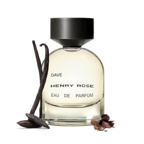 Henry Rose Perfumes for Women & Men - Gender-Inclusive, Warm + Spicy Vanilla Scented Perfume with Orange Flower & Vanilla Bean - EWG Verified, Cruelty-Free, Sustainable Packaging - Dave (1.7 fl oz)
