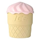 Lebensmittelechter Silikon-Eisbehälter, doppellagiger Eiskübel mit Deckel, gefrorene Dessertform,...