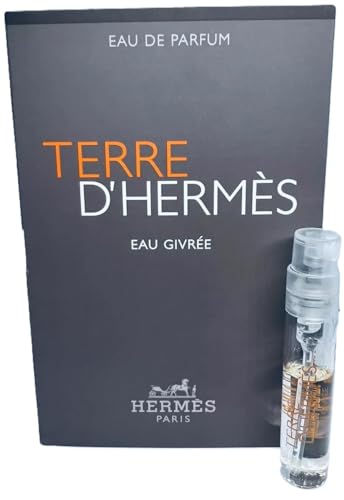 Hermes Terre D'Hermes Eau Givree Eau de Parfum Vial Spray for Men, 2.0 ml/0.06 oz
