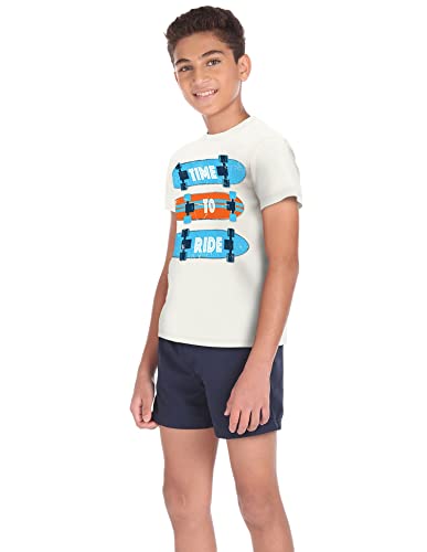 Image of Ruggers Boy's Printed Regular Fit T-Shirts