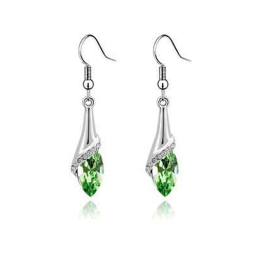 Platinum-Plated Fashion Jewelry Set With Imported Crystal Element (Cf-1083-S03) #TOP3