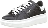 SALERNO Guess Salerno, Zapatillas Deportivas Mujer, Negro, 35 EU