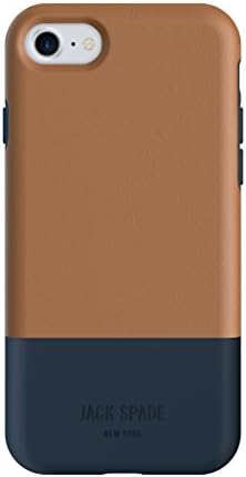 JACK SPADE Cell Phone Case for Apple iPhone 7 - Fulton Tan/Navy