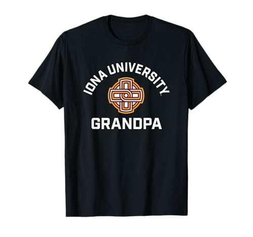 Iona University Gaels Arched Grandpa T-Shirt