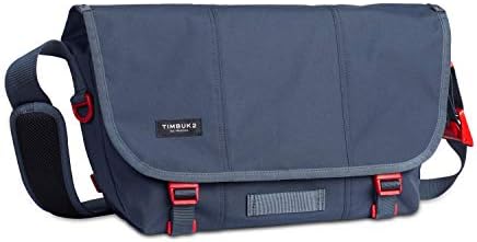 Timbuk2 Lightweight Flight Messenger Bag, Granite/Flame, Small