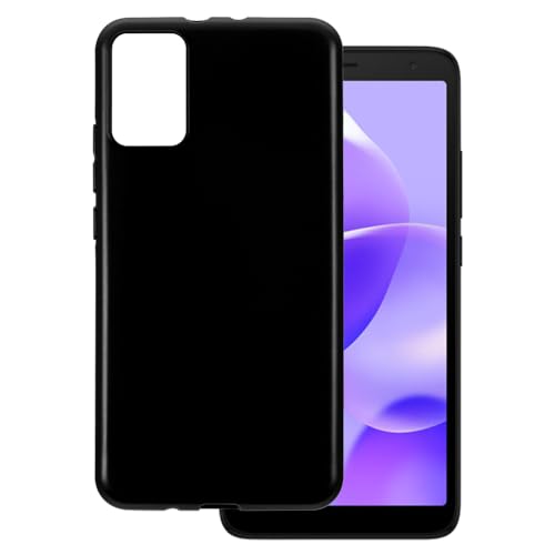 OAGELIM P[X TCL 502 4G Ƃ̌݊ Case ϏՌTPU\tgtLVuWFیdbJo[ σXNb`~^[x̑ϗ (ubN)