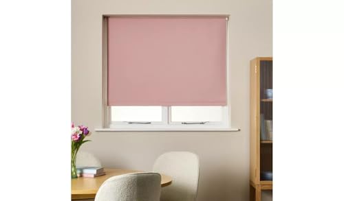 Image of Blackout Blush Roller Blind - 60cm