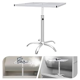 Spray Paint Stand, 55 lbs Capacity Height Adjustable Painting Turntable, 360 Degree Rotating Paint Stand with Stable 5-Leg Base, Heavy Duty Portable Steel Spray Rack for Furniture Art Craft