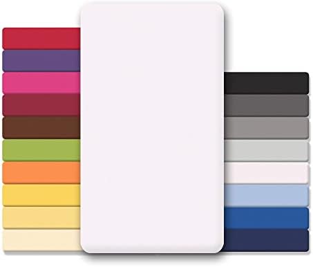CelinaTex Lucina Topper prześcieradło z gumką 180x200-200x200 pomarańczowe bawełna prześcieradło z gumką